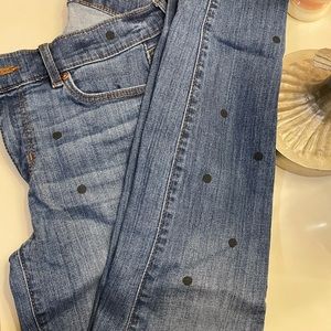 LOFT Polka Dot Jeans